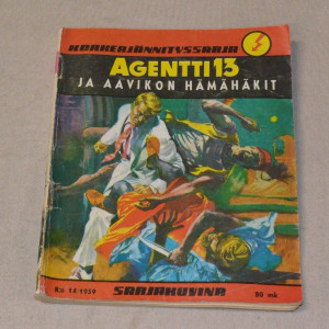 Korkeajännityssarja 14 -1959 Agentti 13 ja aavikon hämähäkit